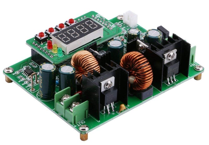 REES52 REES52 Boost Buck Converter Auto BuckBoost Board Numerical Control Step Up Down DC 10V40V 12v 24v 36v to 038V 5v 9v 6A 240W Adjustable Constant Current Voltage Regulator - Image 4