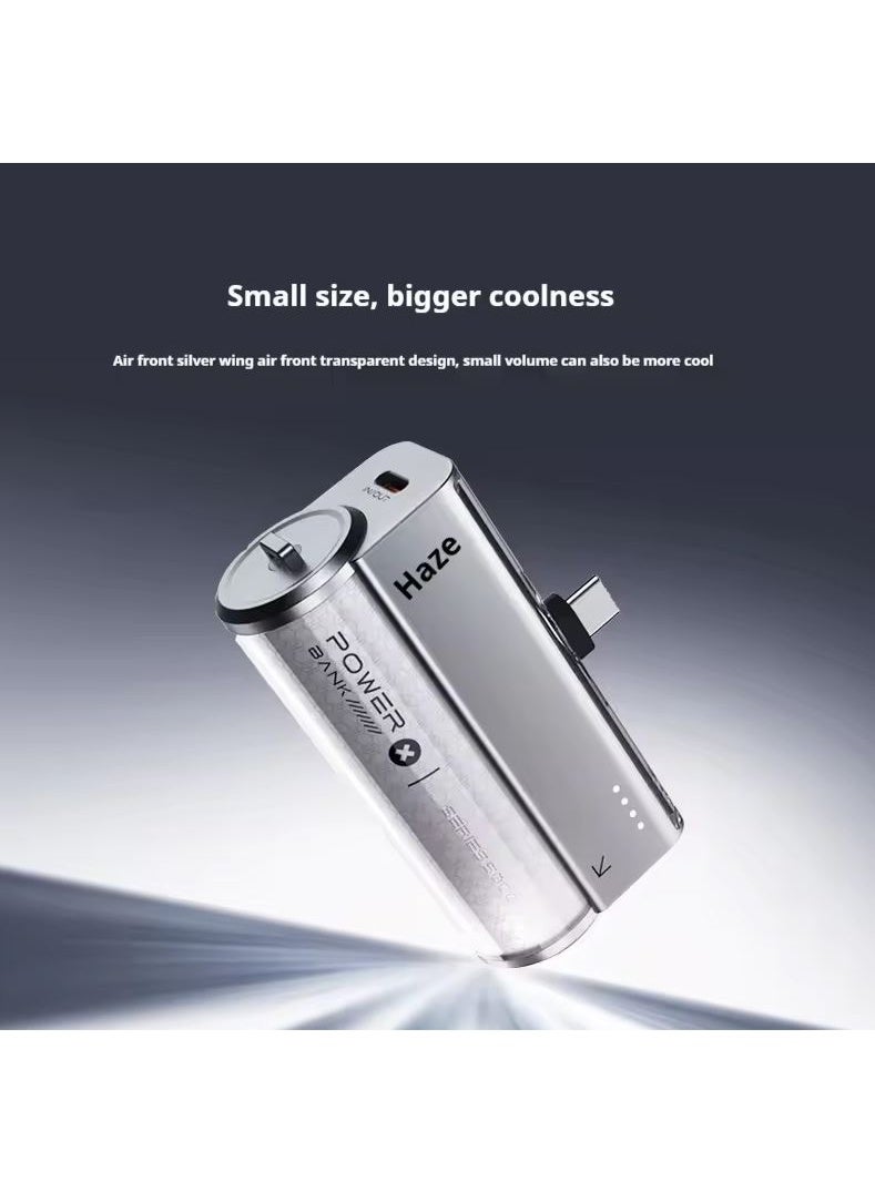 نوبيا ريد ماجيك باور بانك ريدماجيك ميني بقوة 22.5 واط، شحن سريع بسعة 5000mAh، متوافق مع مبردات ريدماجيك حتى إصدار 6 برو وأقل، ومتوافق مع هواتف آيفون وسامسونج (باور بانك فقط) - Image 2