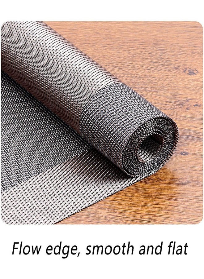 Baskety طاولة طعام بسكتي مصنوعة من الفينيل المنسوج سهلة التنظيف قابلة للغسل بني 180 * 30 سم عبوة من 1 - Image 5