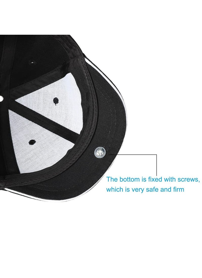 SYOSI - SYOSI Action Camera Baseball Cap Mount, Baseball hat Mount for Action Camera, Adjustable Mount Compatible with GoPro 5 Session Hero 9/8/7/6/5/4/3 Plus/3/2/1/DJI OSMO Action Cameras (Black) - Image 1