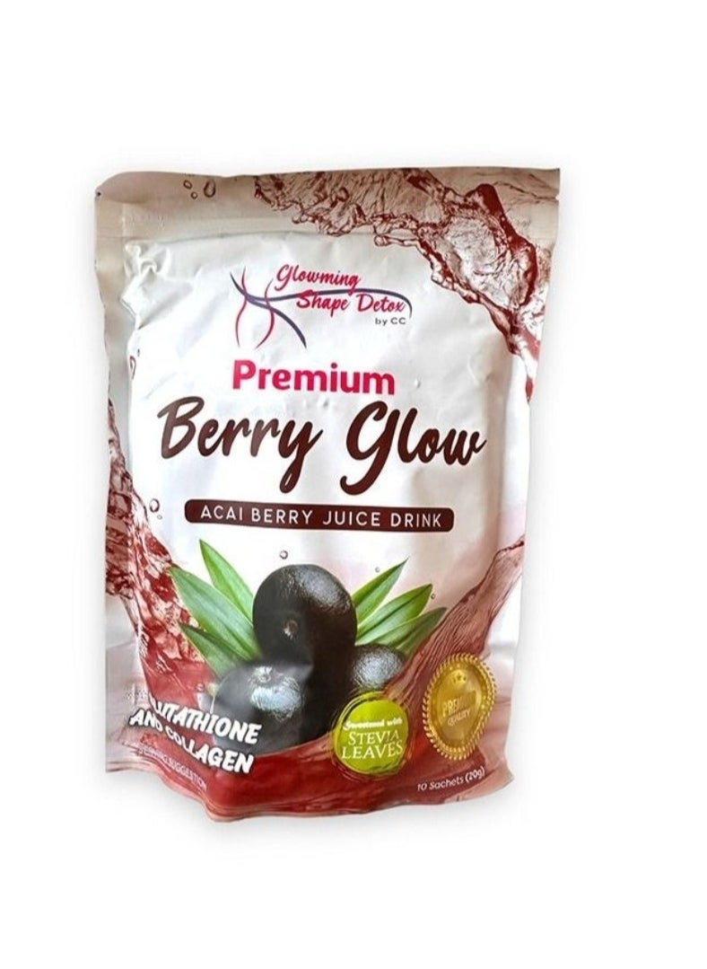 Cc Premium Berry Glow Acai Berry Juice, 10 Sachets  - Image 2