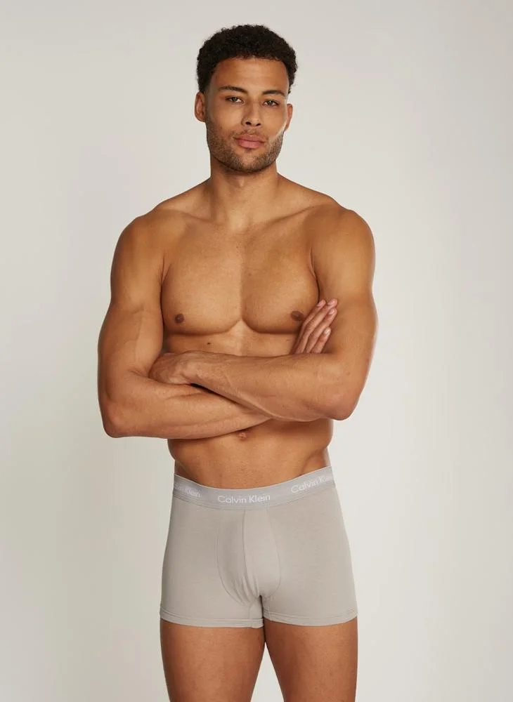 CALVIN KLEIN 3-Pack Cotton Stretch Low Rise Trunks