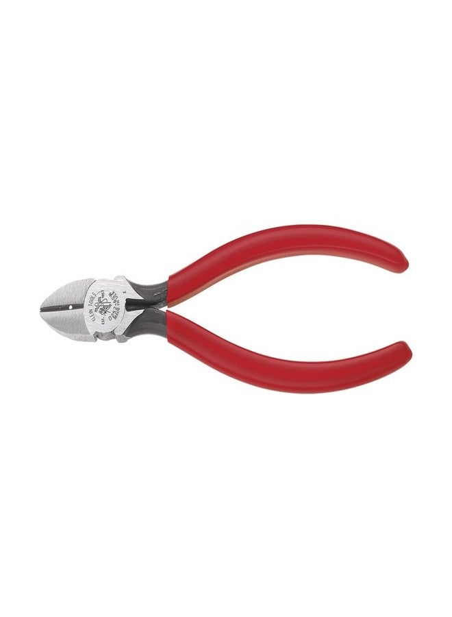 Klein Tools D252-6SW Pliers, Bell System Diagonal Cutting Pliers with Heavier Design for All-Purpose Use, Short Jaws, Tapered Nose, 6-Inch, Red, Small - Image 2