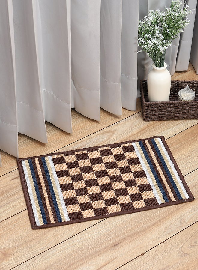 Status Contract Anti Slip Front Door Mat | Living Room Rug for Entrance Doors (Multi color),38 X 58 Cm - Image 1