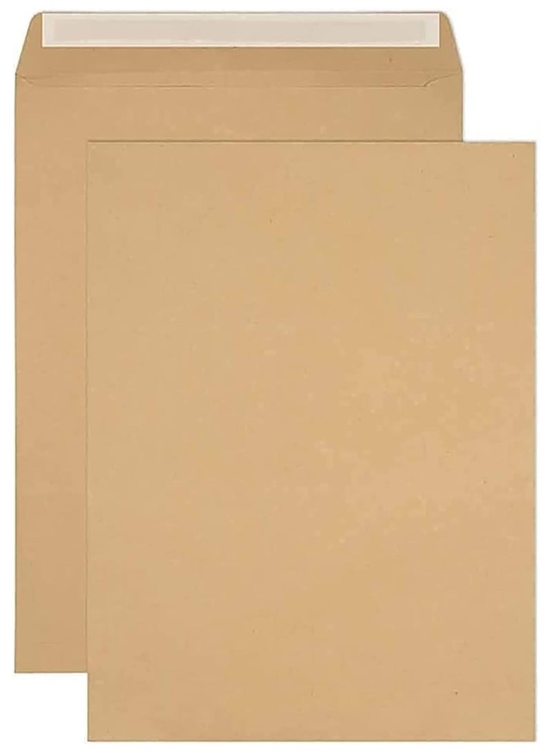 MARKQ [A4] مظروف بني [250 عبوة] 12.75" × 9.25" مظروف بريد ذاتي الإغلاق للإرسال للمكتب المنزلي والتجارة الإلكترونية، 80 جرام - Image 3