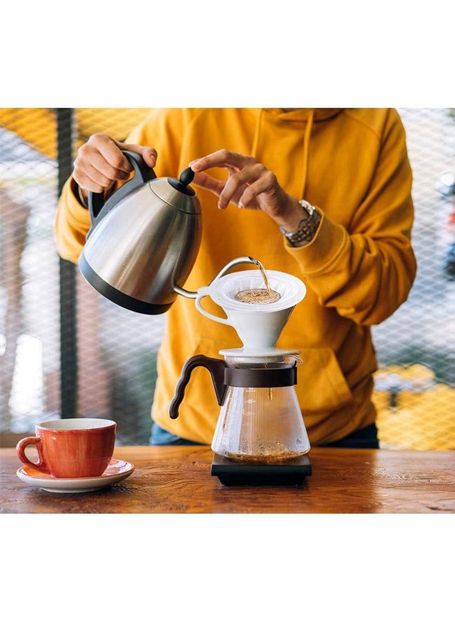 اتش واي 2 قطعة مصفاة شبكية ، 200 شبكة تصفية طعام المطبخ ، مصفاة شبكية نايلون فائقة الدقة منخل بلاستيكي غرامة شبكة تصفية ملعقة متوافقة مع قمع 5.5 بوصة ، لتصفية زيوت عصير القهوة حليب الصويا الزبادي العسل - Image 4