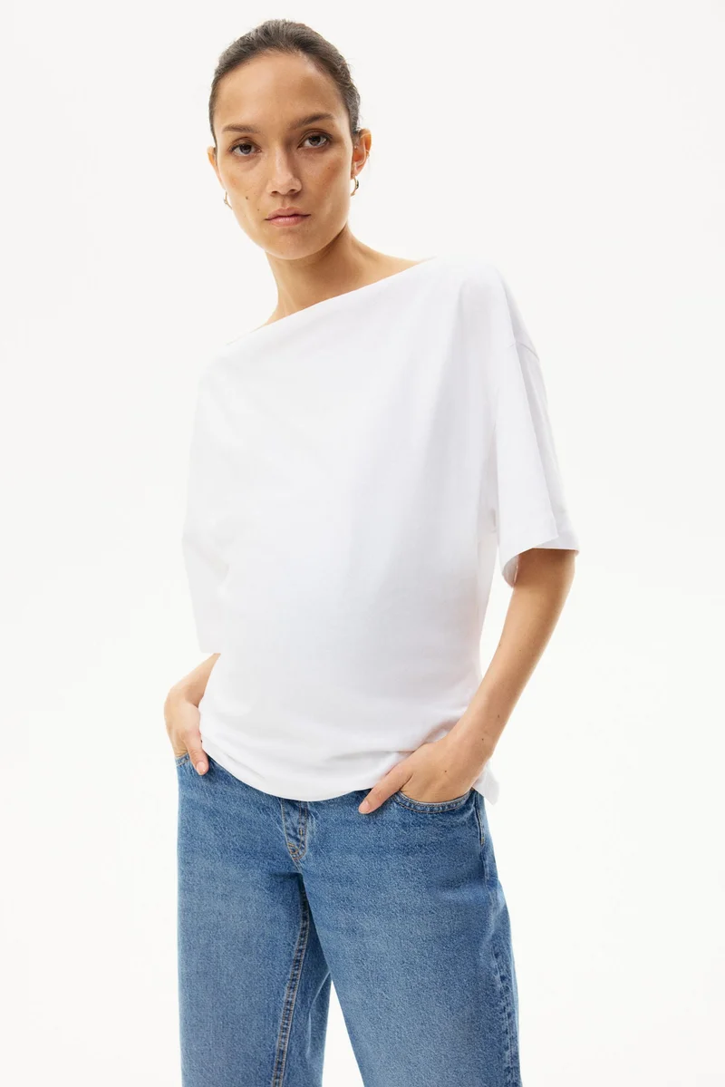 H&M MAMA Tapered jeans