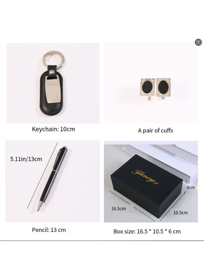 QZ Men's Fashionable Watch And Sunglasses Set, An Exquisite Gift Suitable For Giving To Husbands Or Children - Image 2