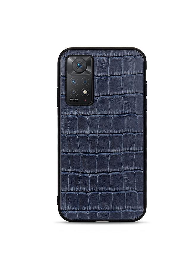 Case For Xiaomi Redmi Note 11 Pro Global Crocodile Texture Leather Shockproof Phone Case