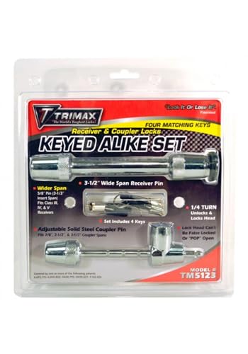 Trimax قفل مستقبل TRIMAX TM5123 T5-5/8 3-1/2" و قفل موصل Tc123 العالمي، متعدد - Image 3