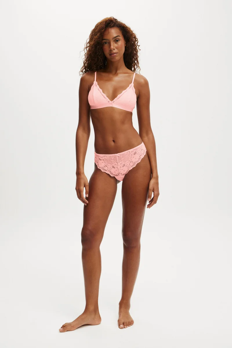 EVERYDAY ALL OVER LACE CHEEKY BRIEF