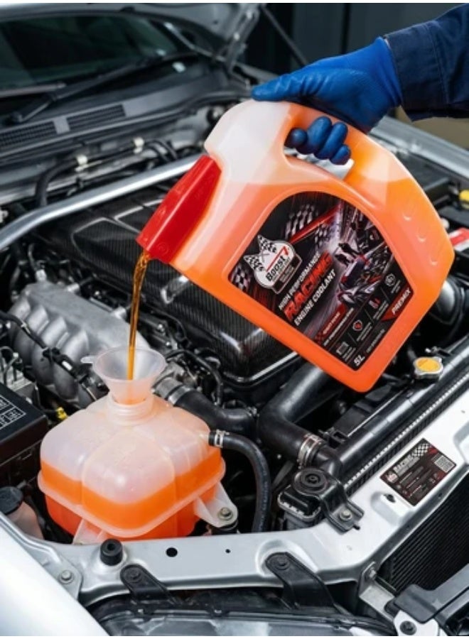 BJ 02158-Boost Pro High Performance Engine Coolant Red for Normal cars (5L Premix)