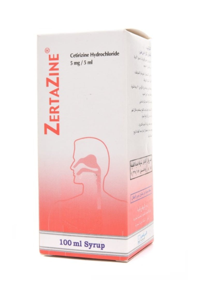 Zertazine 5 Mg/5Ml Syrup 100Ml
