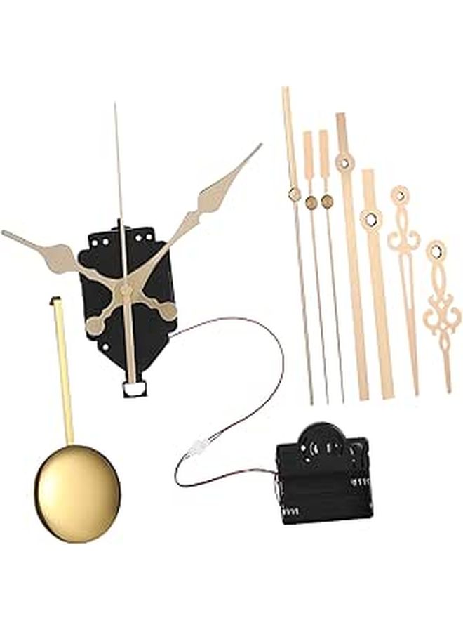 DIY Quartz Clock Movement Kit Pendulum Mechanism Easy Install Wall Decor - Image 1