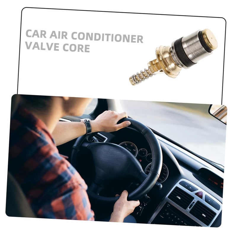 Copper Automotive Air Conditioner Valve Core Stem 10pcs High Low Pressure Refrigeration Valve - Image 4