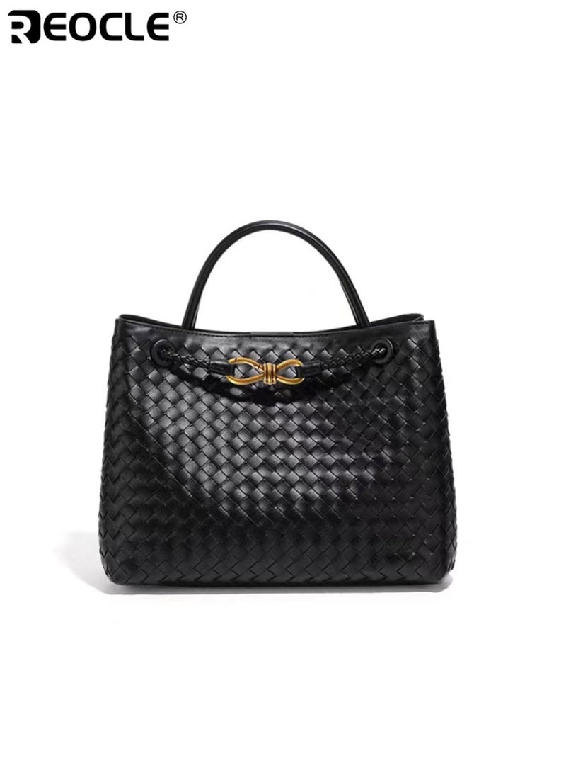 ريوكل حقائب هوبو للنساء حقيبة توت محبوكة حقيبة كتف محبوكة حقائب محبوكة عصرية حقيبة كروس بودي بمقبض كتف قابل للتعديل - Image 1