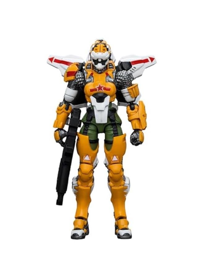 JoyToy Infinity Collectible Figure: Yu Jing Special Action Team Tiger Soldier, Female 1:18 Scale Action Figures JT6571  - Image 2