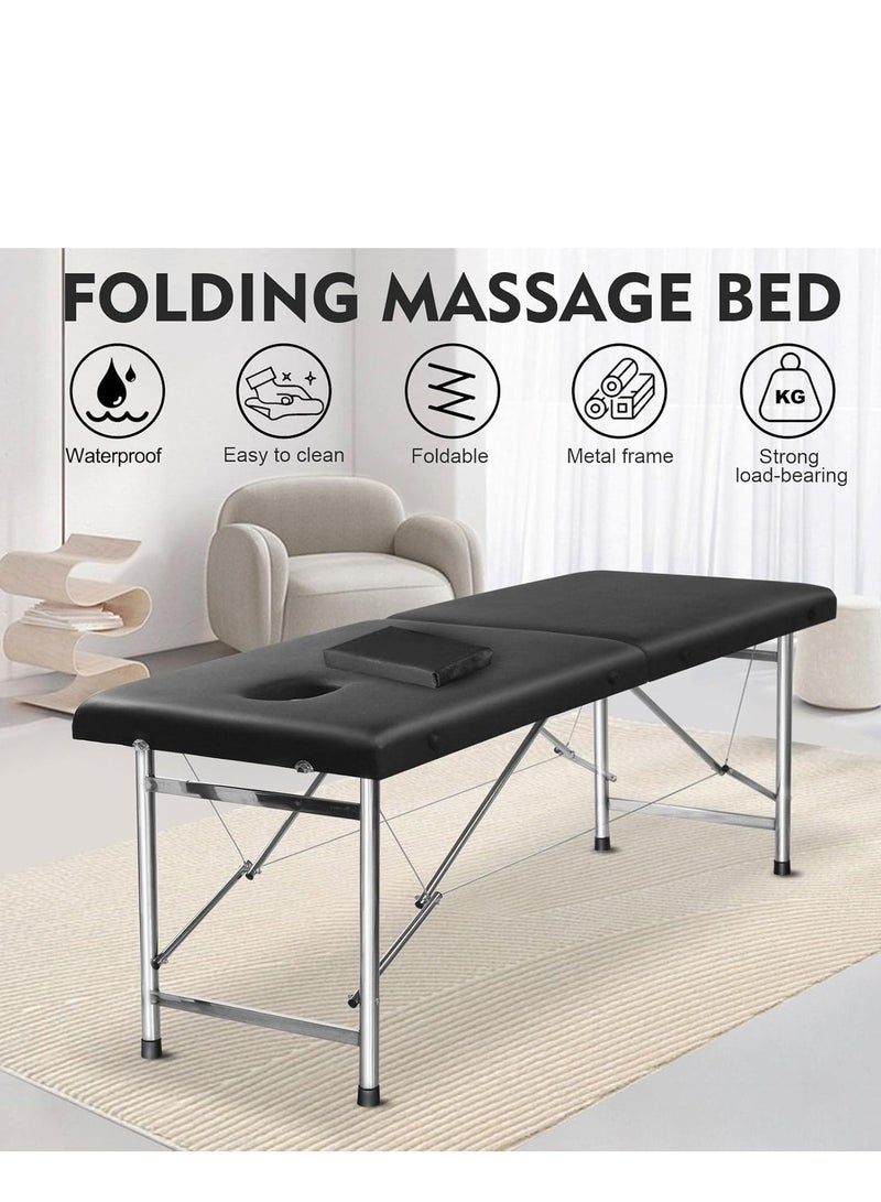 ZUIHAO Portable Massage Bed Lash Bed Facial Table SPA Beds Salon Tattoo Esthetician Bed with Carrying Bag for Shop & Home - Image 4