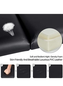 ZUIHAO ZUIHAO Portable Massage Bed Lash Bed Facial Table SPA Beds Salon Tattoo Esthetician Bed with Carrying Bag for Shop & Home  - Image 5
