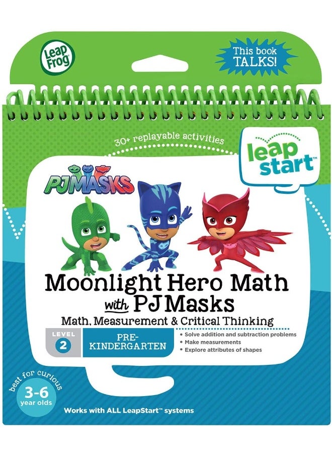 LeapFrog Leapstart Moonlight Hero With Pj Masks, Interactive Learning Book With Fun Pj Masks Adventures, Teaches Problem-Solving And Early Learning, Perfect For Preschoolers Aged 3–6 Years  - Image 1