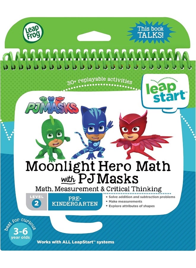 Leapstart Moonlight Hero With Pj Masks, Interactive Learning Book With Fun Pj Masks Adventures, Teaches Problem-Solving And Early Learning, Perfect For Preschoolers Aged 3–6 Years