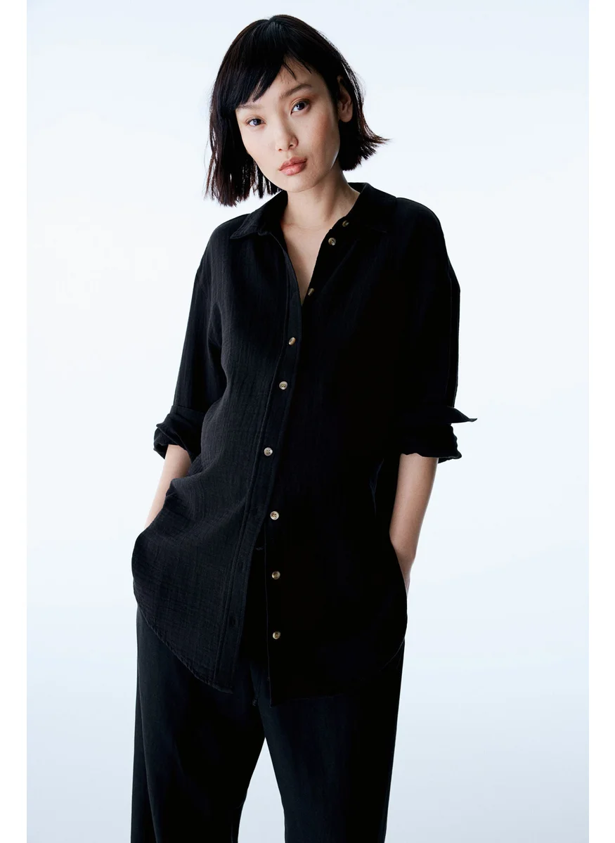 H&M Mama Before & After Muslin Shirt