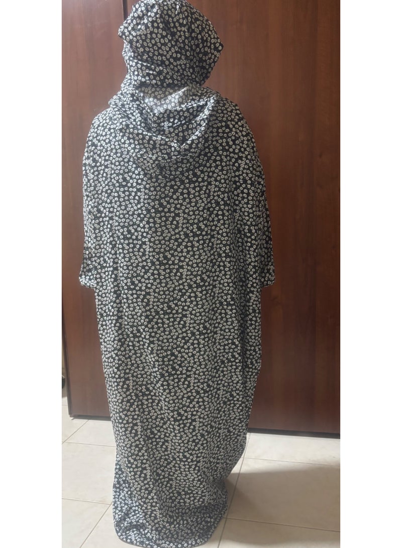 AMYAE One Piece Islamic Prayer Dress Women with Long Sleeve Hooded Style- Prayer Clothes for Women - Namaz Prayer Dress Abaya For women - Jilbab, Umrah essentials for women - Prayer set Salah Dress, Comfortable Wear Multicolor Color - Image 2