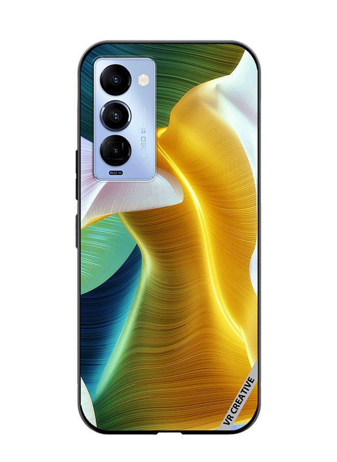 Protective Case Cover For Tecno Camon 18/18 P Layers Design Multicolour