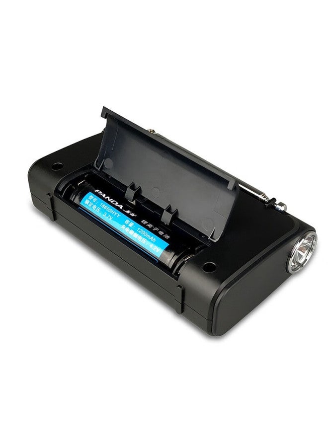 Panda 6241 Radio, Portable All-band, Senior-friendly Semiconductor Broadcast Emergency Multi-functional Outdoor Home Flashlight Lighting Car Backup - Image 2