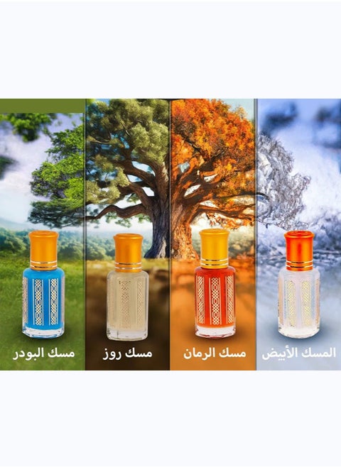Musk Different Scents 4 Pcs