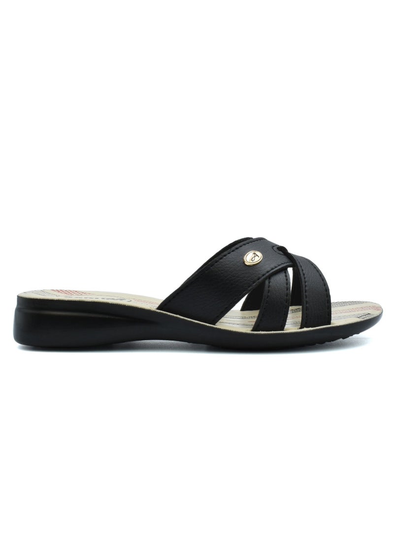aerosoft Aerosoft C2011  Black Ladies Slippers  - Image 1