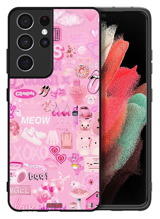 Tolwak Samsung Galaxy S21 Ultra 5G Protective Case Cover Girls Drama Queen - Image 2