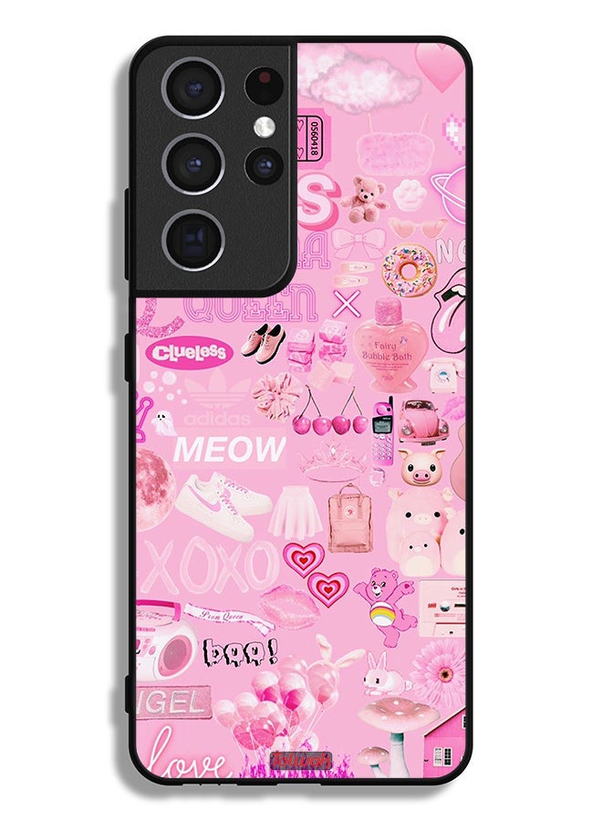 Tolwak Samsung Galaxy S21 Ultra 5G Protective Case Cover Girls Drama Queen - Image 3