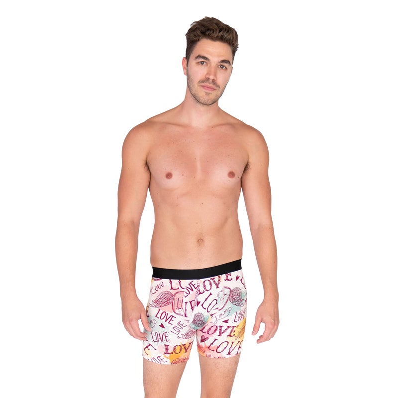 Warriors & Scholars W&S Matching Underwear for Couples - Couples Matching Undies, Loverboy, Boxer Briefs, XL - Image 2
