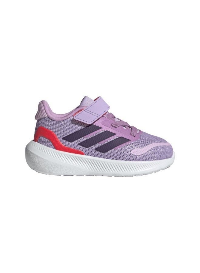 Adidas Runfalcon 5 El I Purple Running Shoes For Infant 3K - Image 5