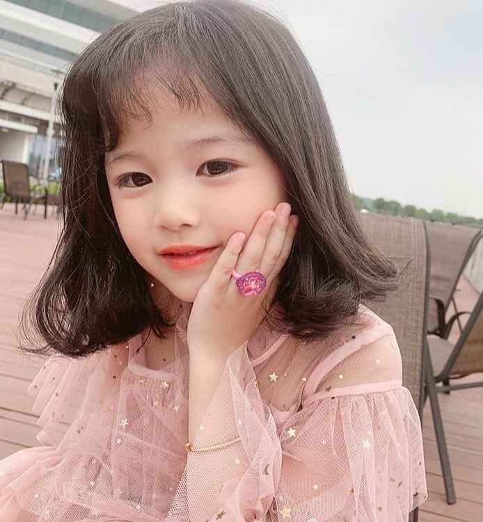 JAYATO 36 Piece Colorful Gemstones Rings for Kids Set, Perfect for Party Favors and Gifts - Image 4