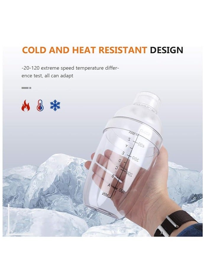 HOMESTAR Coffee Transparent Shaker 530ML - Image 4