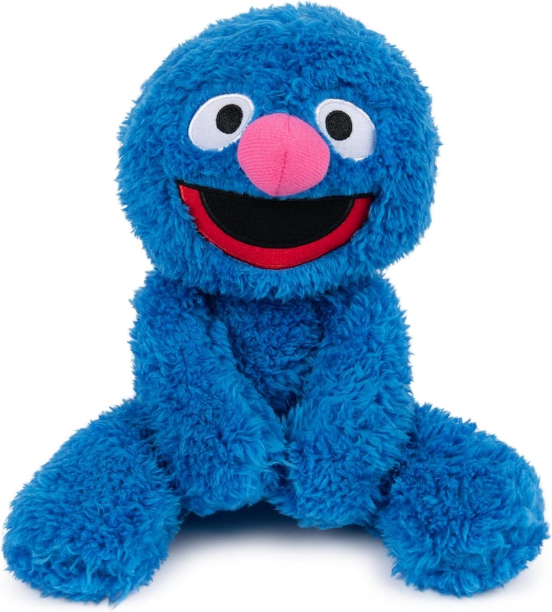 GUND Sesame Street Fuzzy Buddy Grover Plush Stuffed Animal, Blue - Image 1