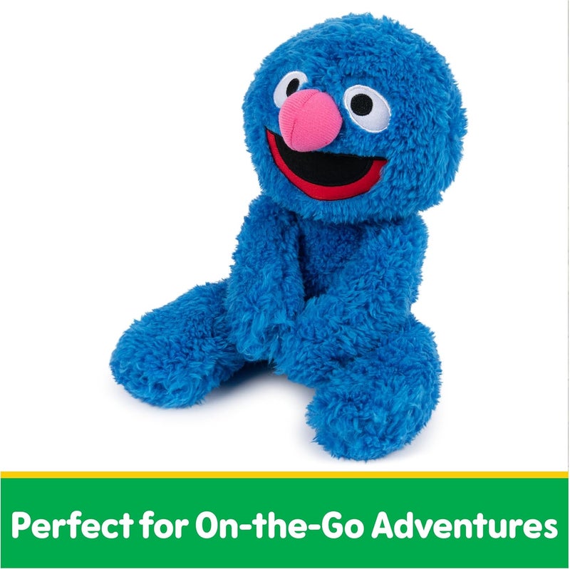 GUND Sesame Street Fuzzy Buddy Grover Plush Stuffed Animal, Blue - Image 4