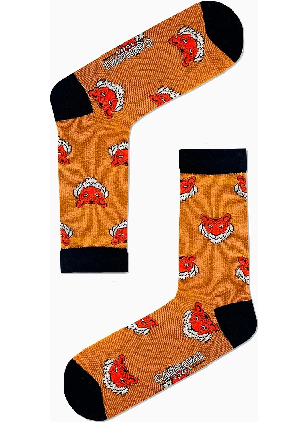 كارنافال سوكس Tiger Pattern Colorful Socks