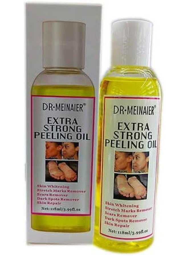 Dr. Meinaier Strong Peeling Oil for Face and Body, Moisturizes Dry Skin and Professional Protection for Body, 118ml - Image 2