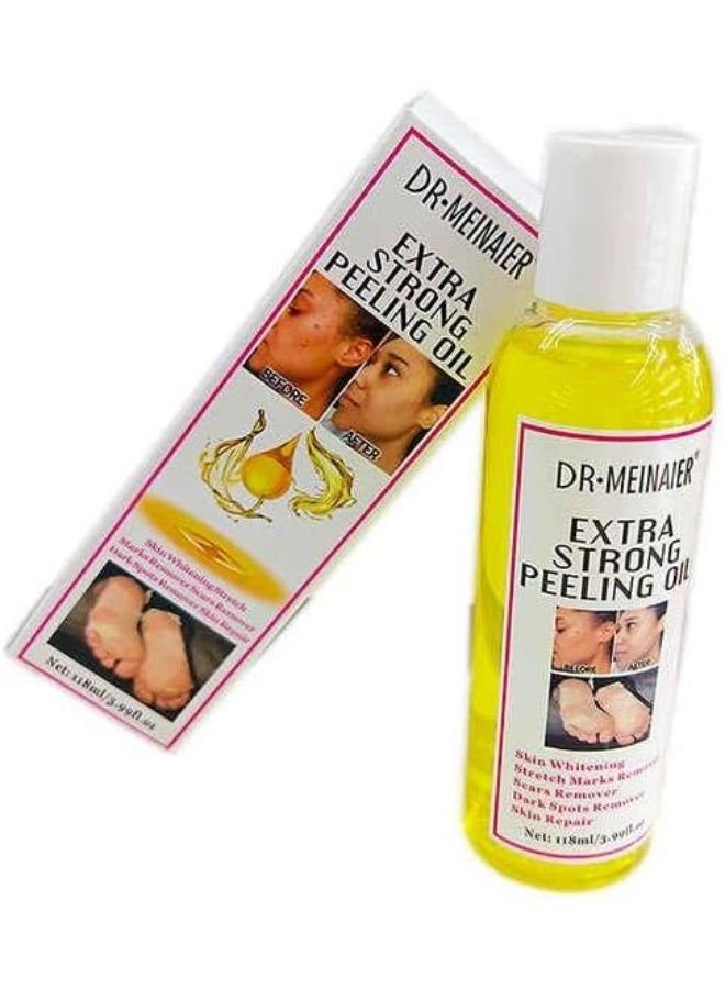 Dr. Meinaier Strong Peeling Oil for Face and Body, Moisturizes Dry Skin and Professional Protection for Body, 118ml - Image 4
