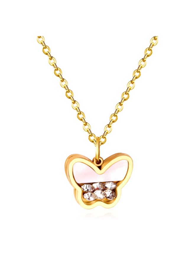 Lee Cooper LEE COOPER Women's Stainless Steel Gold Necklace - LC.N.01433.110 