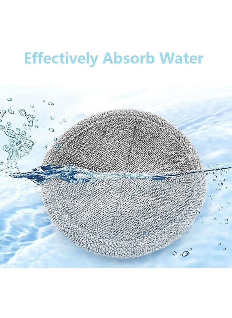 4-Piece Microfiber Mop Head Pads Compatible with Dyson V7 V8 V10 V11