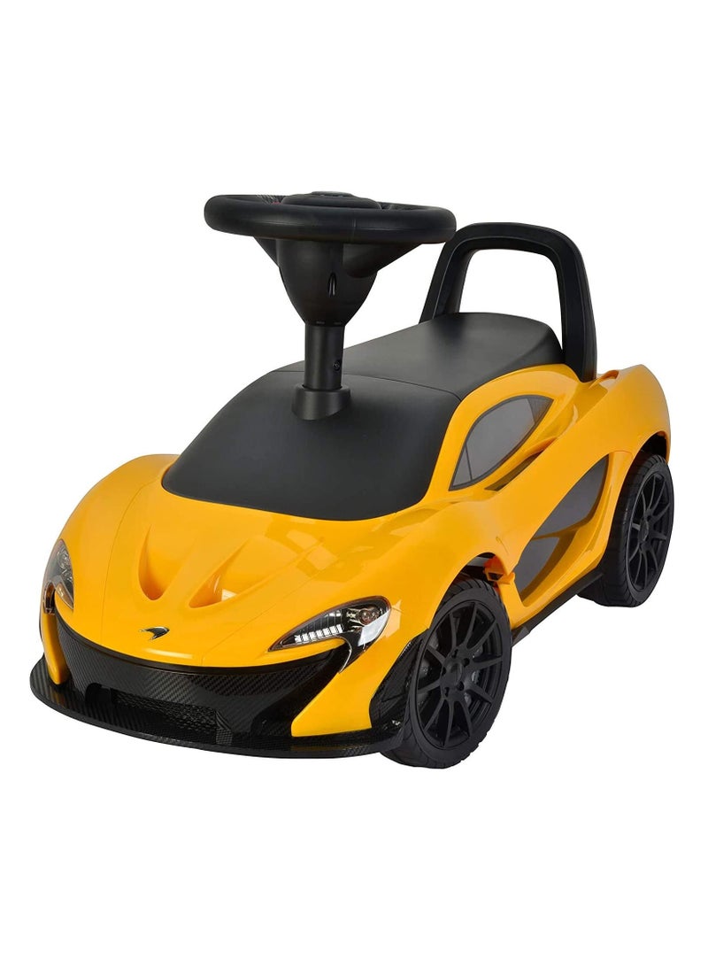 Mclaren Pusher Car - Yellow - Image 1