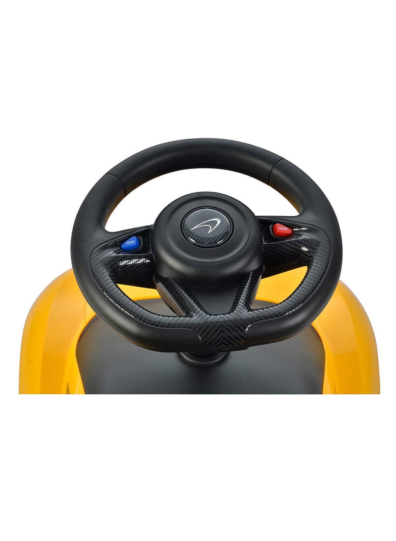 Mclaren Pusher Car - Yellow - Image 3