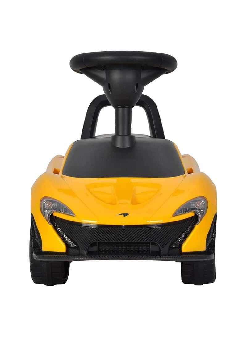 Mclaren Pusher Car - Yellow - Image 2