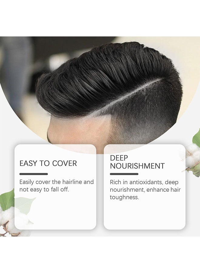 East Moon Hair Concealer,Hair Concealer for Men,Root Cover Up,Concealer for Hair,Hair Fillup Hair Concealer,Hair Fibers for Men,Easily Cover Loose Hair and Show Hair Volume 50g - Image 4