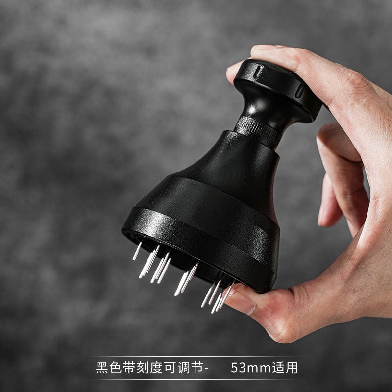 Factory Adjustable Press Cloth Powder Needle Pine Powder Coffee Powder Caking Scattering Tool Needle Cloth Powder - Image 1