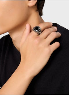 Seventy Five Black Stone Ring  - Image 5